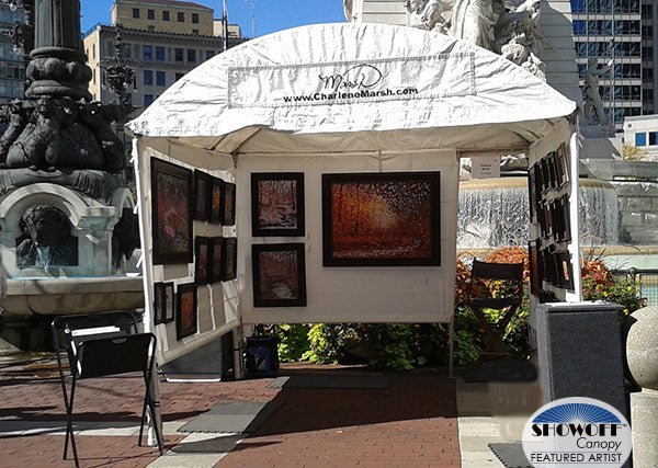 SHOWOFF Canopy Featured Artist: Charlene Marsh - Showoff Canopy
