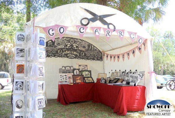 SHOWOFF Canopy Featured Artist: Kathryn Carr - Showoff Canopy