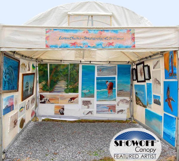 SHOWOFF Canopy Featured Artist: Loran Chavez - Showoff Canopy