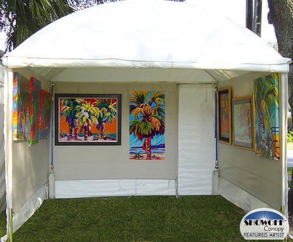 SHOWOFF Canopy Featured Artist: Sally Evans - Showoff Canopy