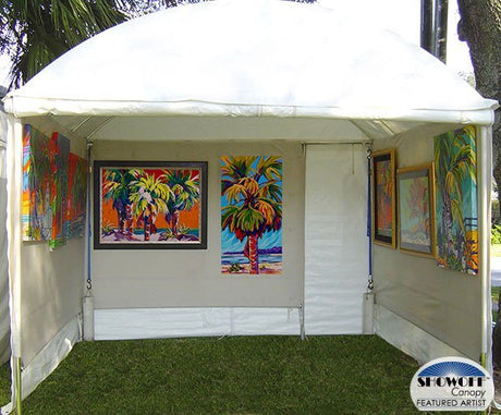 SHOWOFF Canopy Featured Artist: Sally Evans - Showoff Canopy