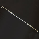 10 ft. Canvas Display Bottom Bar ONLY w/ 1" straps and buckles - Showoff Canopy