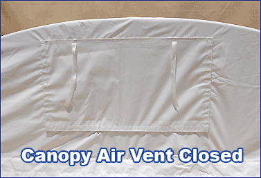 Canopy Front Air Vent