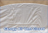 Canopy Front Air Vent
