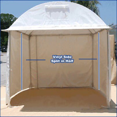 SHOWOFF Canopy Vinyl Side (Left or Right) - Split in half - Showoff Canopy