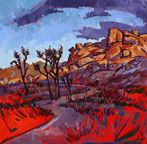 Erin Hanson's oil painting